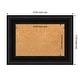 preview thumbnail 15 of 54, Parlor Framed Cork Bulletin Memo Board