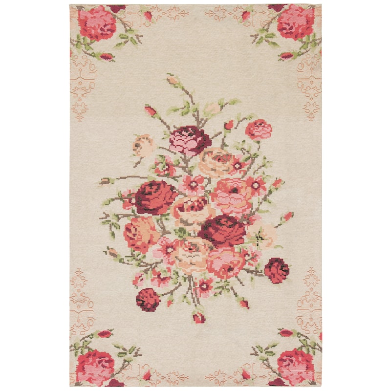 SAFAVIEH Atlas Giacinta Vintage Oriental Viscose Rug
