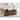 Signature Design by Ashley Kallari Warm Brown/Black Credenza - 66"W x 19"D x 28"H