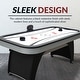 preview thumbnail 7 of 5, Hathaway Silverstreak 6-ft Air Hockey with LED Scoring