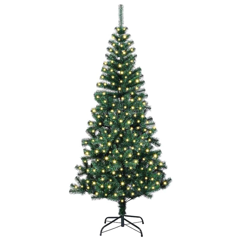vidaXL Christmas Tree with Decorative String Lights