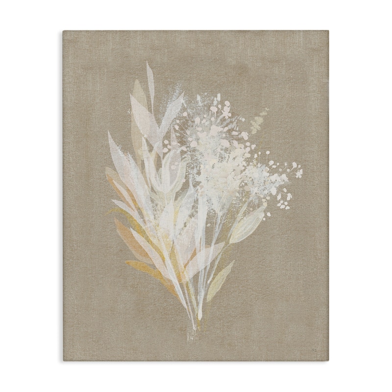 Stupell Natural Herb Impression Canvas Wall Art Design By Susan Jill - 16 x 20