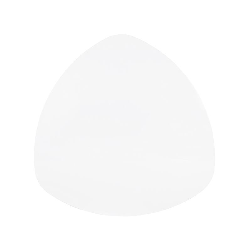 Furniture of America Astra Modern 2-Piece Glossy White Triangle Storage Coffee Table Set