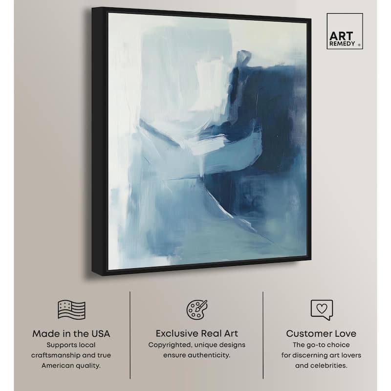 Glacial Reflections I Canvas by Art Remedy