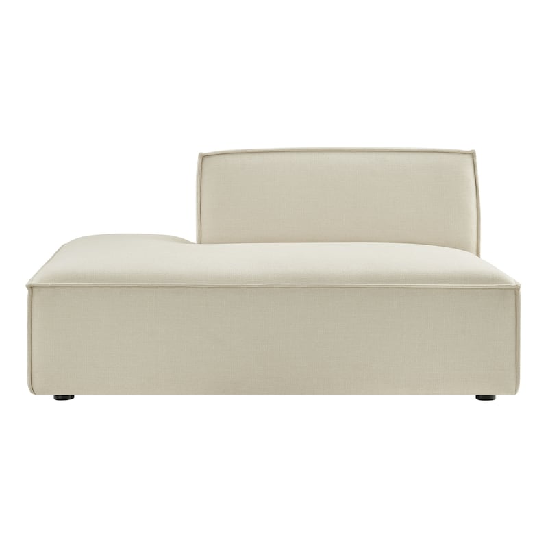 Restore Performance Fabric Upholstered Left-Facing Armless Modular Chaise