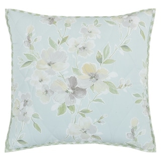 Cassia 20 quot Square Quilted Decorative Throw Pillow Bed Bath Beyond