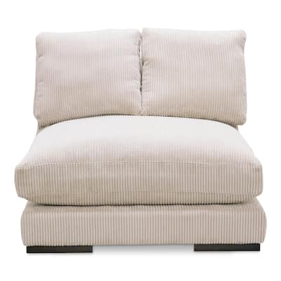 NADAAL STUDIOS Keira, Slipper Chair, Corduroy Upholstery - 41.5"W x46"D x33"H