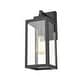preview thumbnail 9 of 12, 1 Light Outdoor Wall Sconce in Multiple Size and Finishes