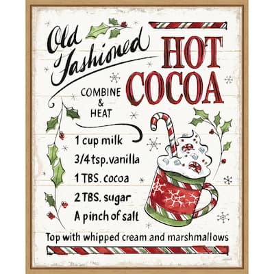 Christmas Treats VII by Anne Tavoletti Framed Canvas Wall Art