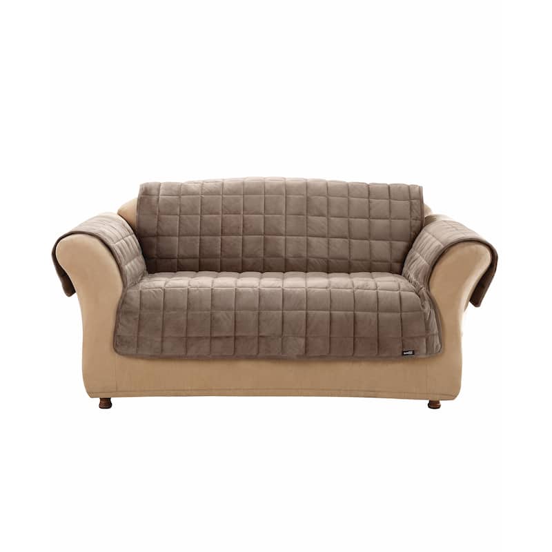 SureFit Deluxe Pet Loveseat Furniture Cover