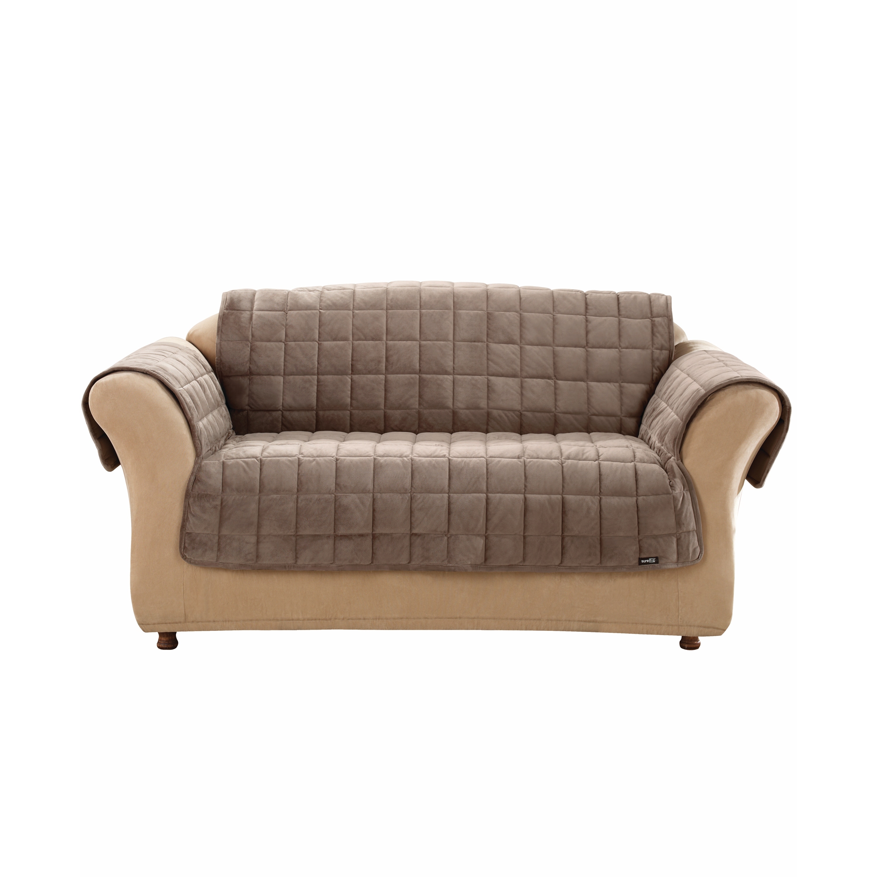 Madison Park York Faux Fur Sofa Protector 3-Color Option - Bed Bath &  Beyond - 20457222