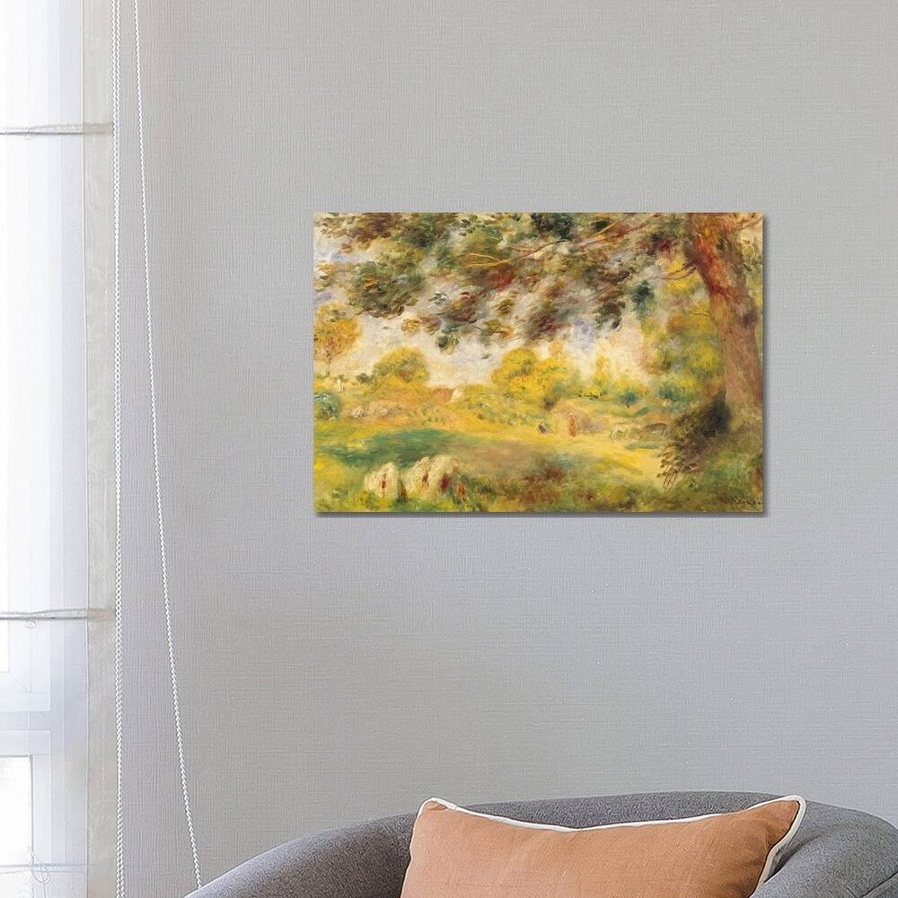 iCanvas "Spring Landscape " by Pierre-Auguste Renoir Canvas Print