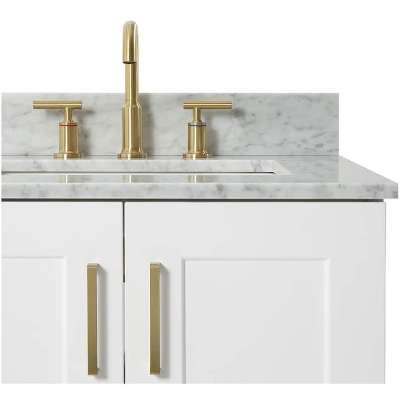 Ariel Q037SRCW2RVO Taylor 37" Free Standing Single Rectangular Basin