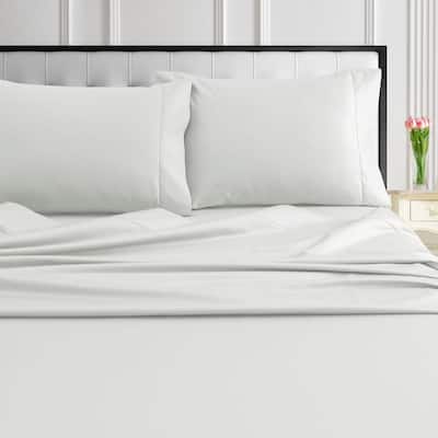 Tribeca Living 1000 Thread Count Egyptian Cotton Extra Deep Pocket Bed Sheet Set