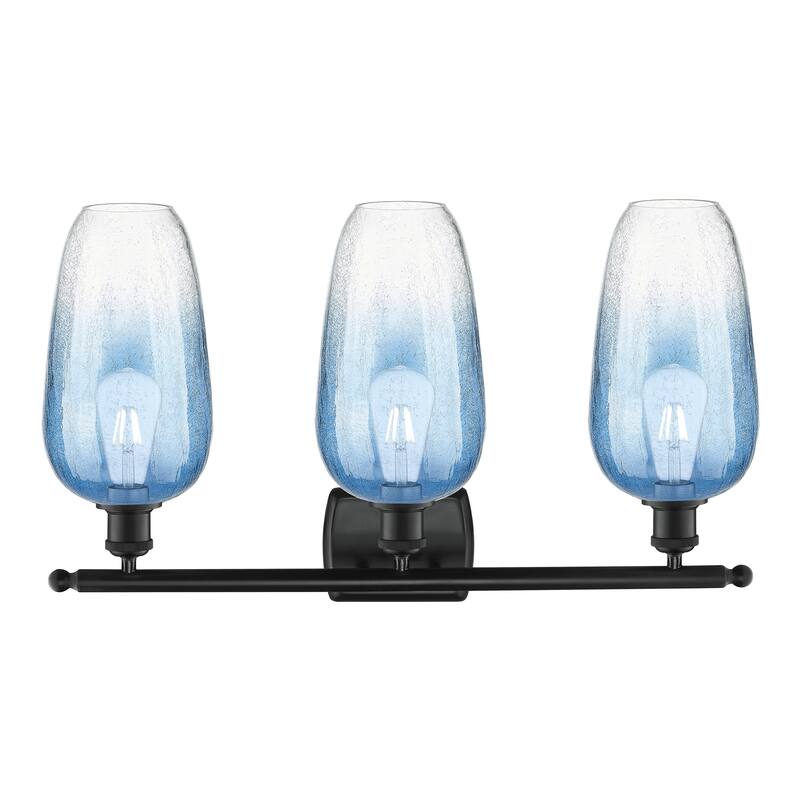 Innovations Lighting Endless Possibilities Ballston - Brookhaven Flute - 3 Light 27" Bath Vanity Light