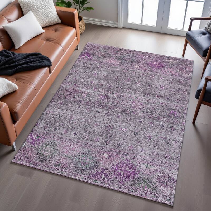 Premium Washable Super Soft Tribal Global Mayfield Rug