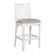preview thumbnail 31 of 67, Natural Rattan Handmade Chippendale Cushioned Bar Stool by East at Main
