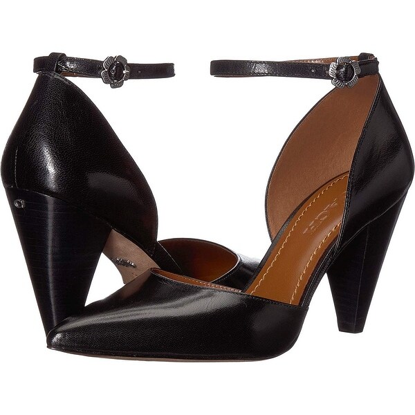 coach pointed toe pumps