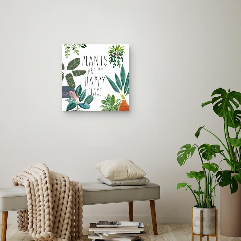 Plant Home I by Farida Zaman Canvas Art Print