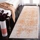 preview thumbnail 41 of 74, SAFAVIEH Madison Snowflake Medallion Rustic Farmhouse Distressed Rug 2'3" x 16'  Runner - Orange/Ivory