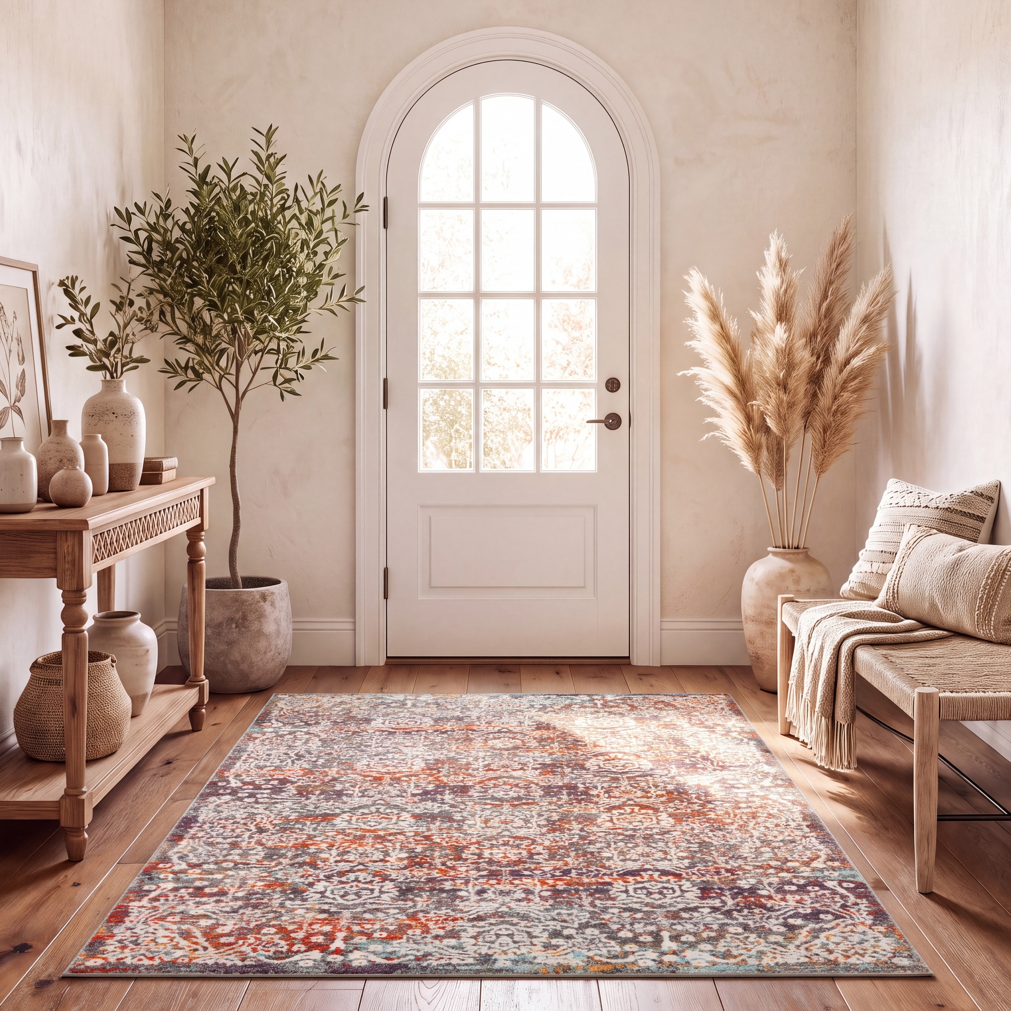 SAFAVIEH Madison Clarine Vintage Boho Oriental Rug