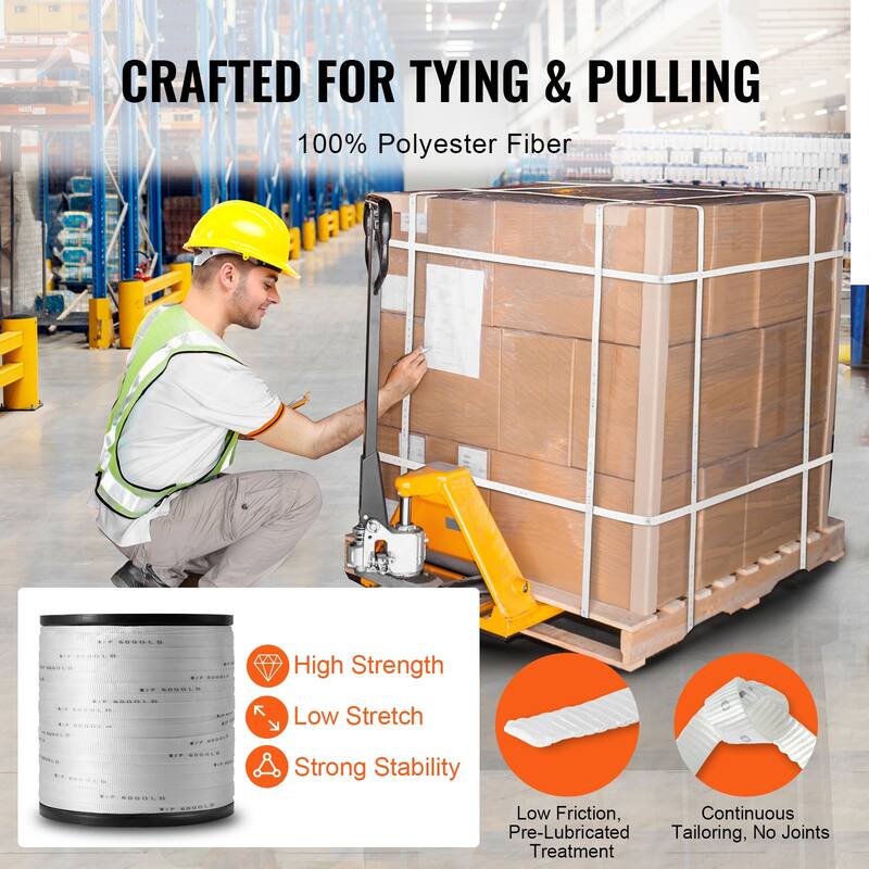 Polyester Pull Tape for Packaging, Gardening, Commercial Electrical, Conduit Work