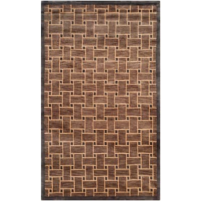 SAFAVIEH Couture Hand-knotted Tibetan Auri Modern Wool Rug
