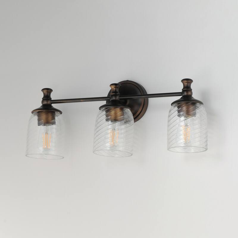 Maxim 21353 Swirl 3 Light 23" Wide Vanity Light