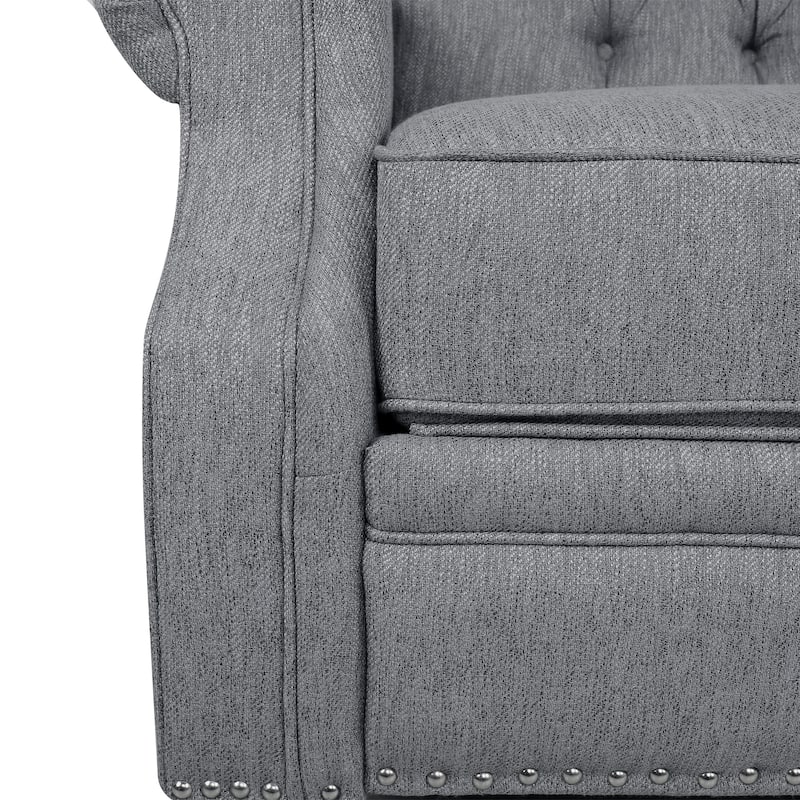 Callade Contemporary Upholstered Recliner by Christopher Knight Home