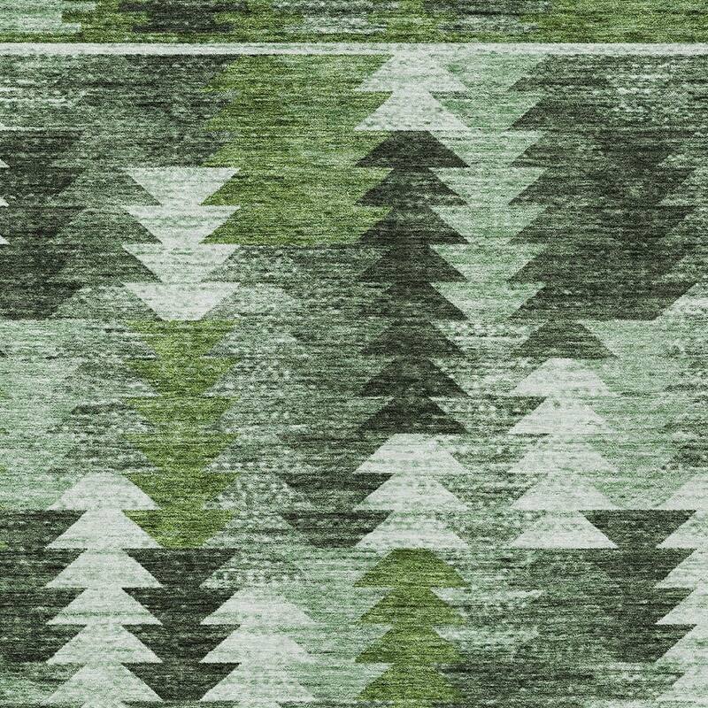 HomeRoots Southwestern Transitional Rectangle Outdoor Rug