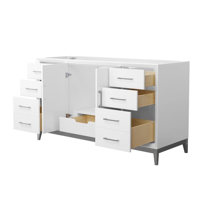 Wyndham Collection WCH818160S-CXSXX-MXX Amici 60" Single Free Standing