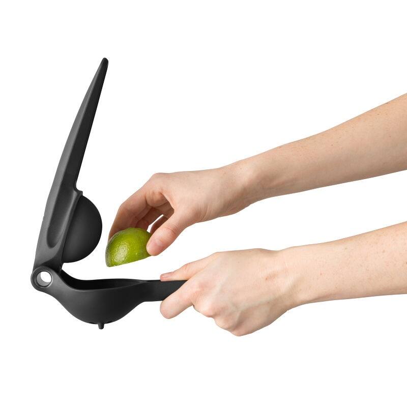 Rabbit Manual Citrus Press Cocktail Juicer, Black