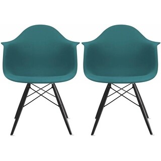 Shop 2xhome - Set of 2, Plastic Accent Chair, Modern ...