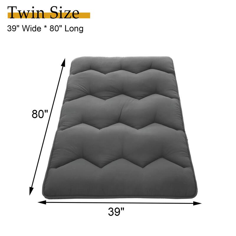 Japanese Futon Floor Mattress, Japanese Style Floor Mattress Sleeping Mattress Pad Tatami Mat