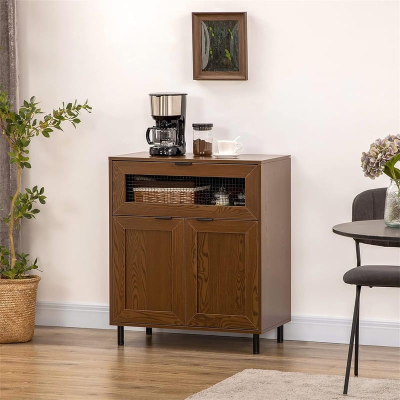 Sideboard Buffet Cabinet - 15.75"D x 30"W x 35"H