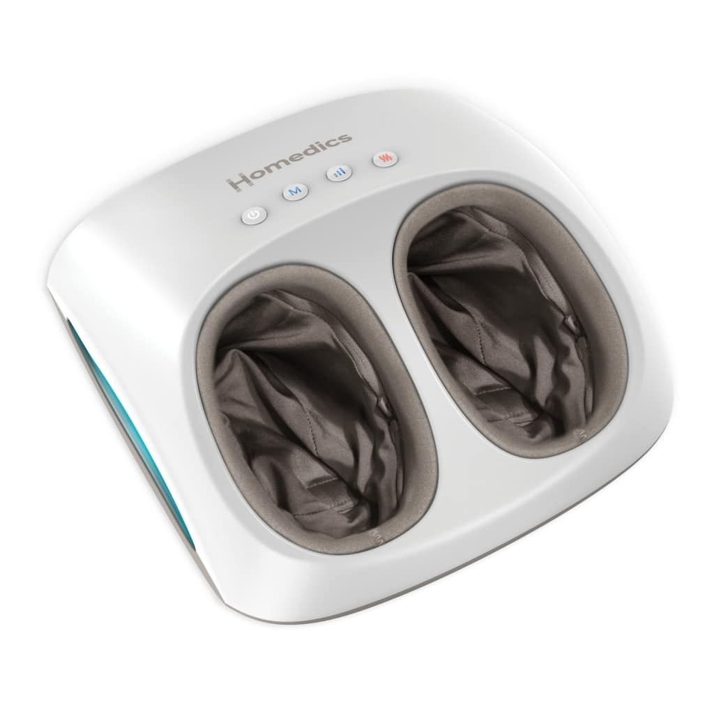 Homedics Shiatsu + Air 4.0 Foot Massager with Heat | Shiatsu & Air Compression | Fits up to Men's Size 13 - N/A