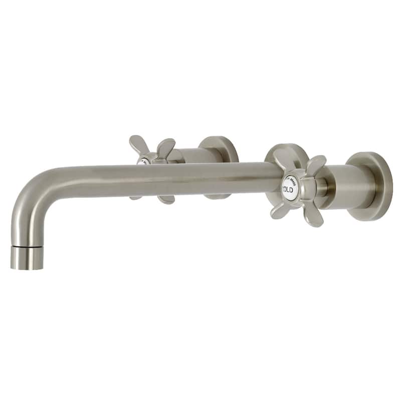 Essex 3-Hole Wall Mount Roman Tub Faucet - Brushed Nickel