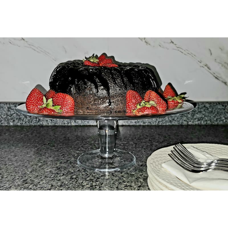 Christopher Knight Footed Cake Plate 12.5"