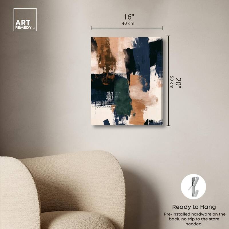 Painted Paradox Canvas by Art Remedy, Gallery Wrapped