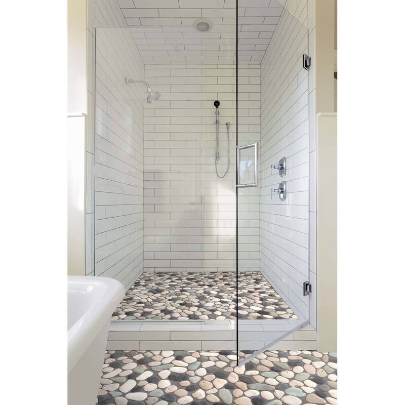 Cruz Bay Studio XP3P Classic Pebble - 11" x 11" Pebble and Rock Floor