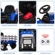 preview thumbnail 25 of 32, 12V Ride on Tractor with Trailer & Remote Control Speed Up to 5mph