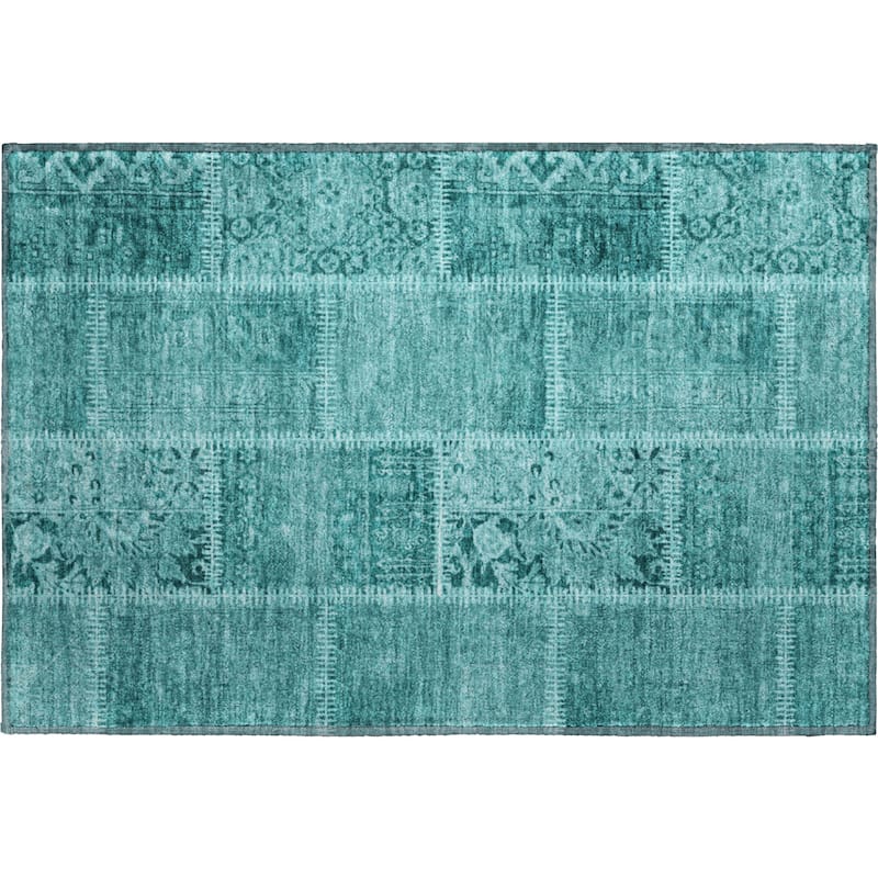 Premium Washable Super Soft Vintage Patchwork Mayfield Rug