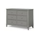 preview thumbnail 8 of 8, Sorelle Furniture Berkley Double Dresser Weathered Grey