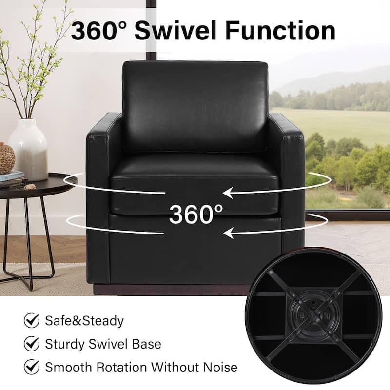 Modern Swivel Accent Arm Chair