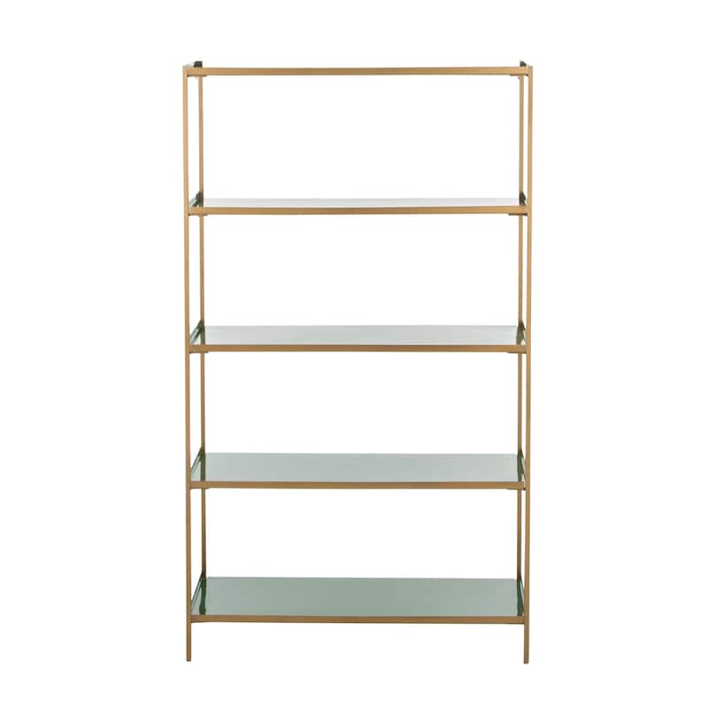 SAFAVIEH Anona 5-Tier Modern Etagere - 28" x 10" x 52" - 28Wx10Dx52H