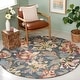 preview thumbnail 10 of 62, SAFAVIEH Handmade Blossom Ragnhild French Country Floral Wool Rug