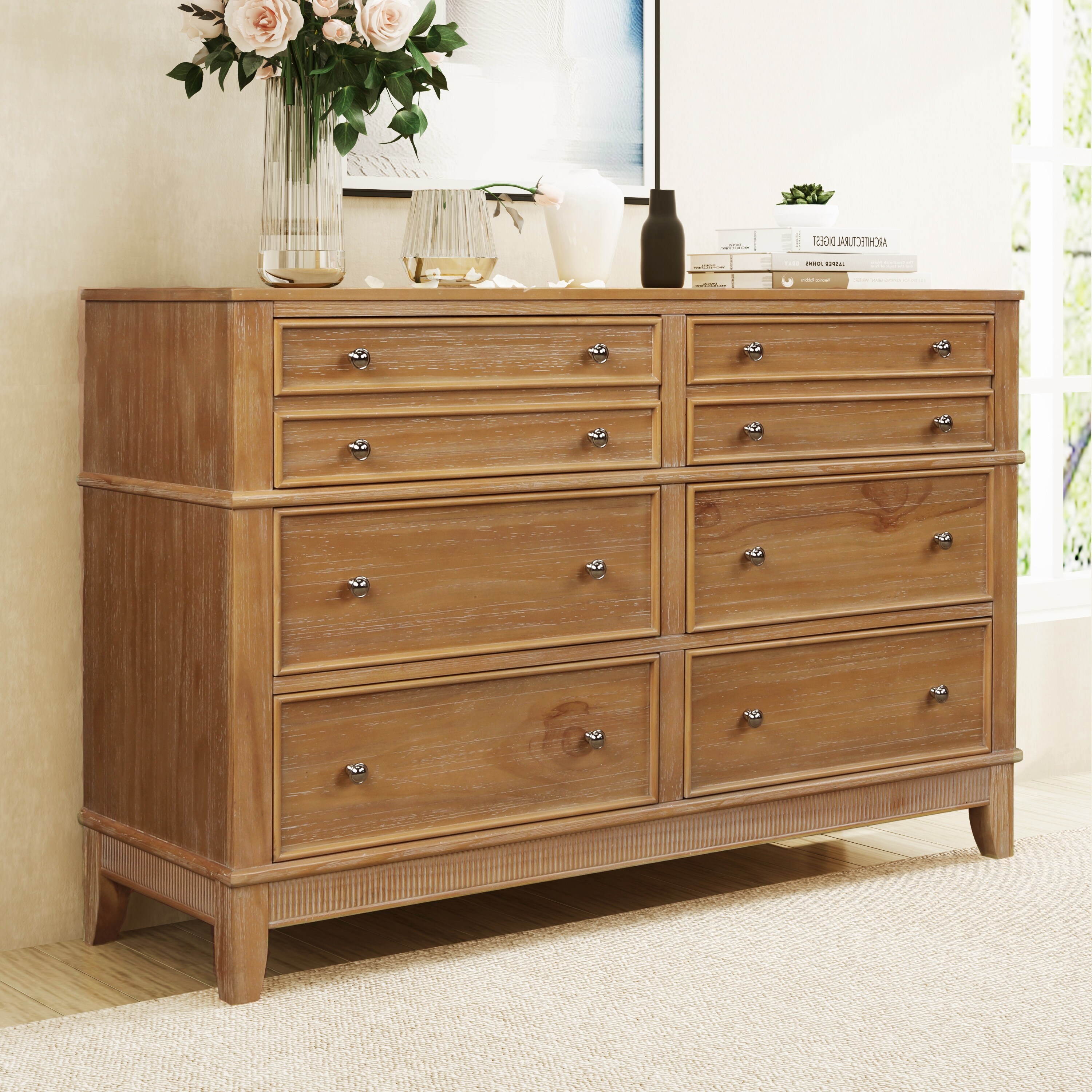 Natural hotsell finish dresser