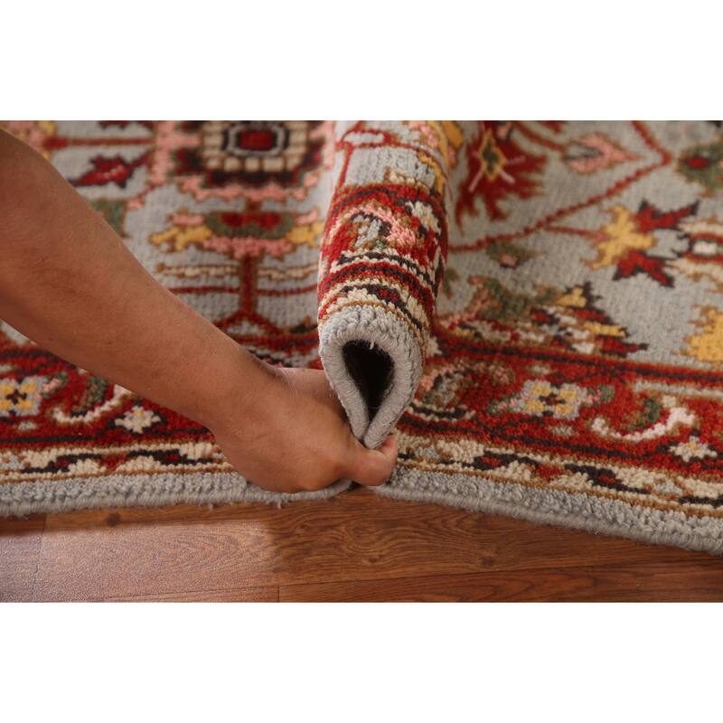 Heriz-Serapi Accent Rug Handmade Wool Carpet - 2'10"x 5'0"
