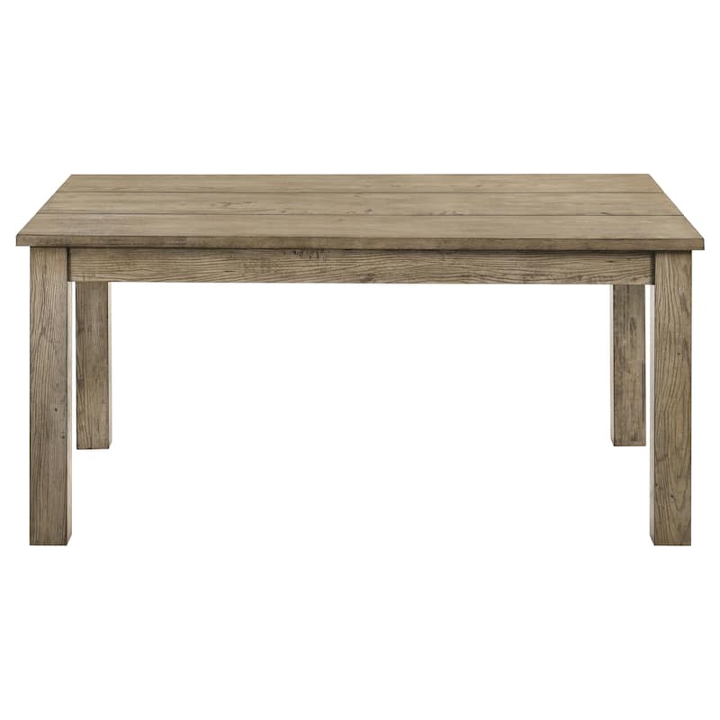 Cardova 87-inch Solid Wood Extension Dining Table Vineyard Oak - 63" x 39.25" x 30"