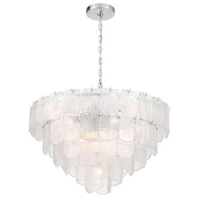 Artcraft Bianca Chandelier - Polished Nickel